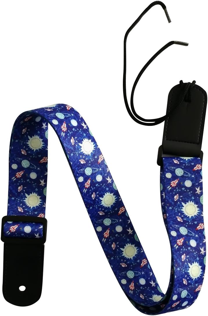 Ukulele Strap Colorful Hawaiian Style (US-2)