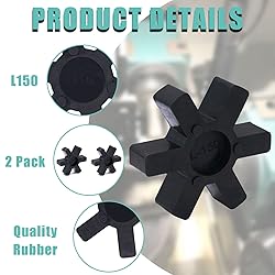 Flexible L150 NBR Rubber Spider Insert Solid Spider