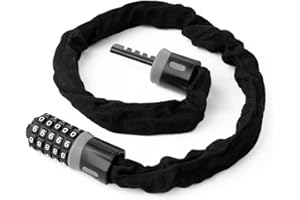 ANGORA BRANDS Bike Lock | Heavy-Duty Anti-Theft Bicycle Lock for Maximum Security | Durable & Weather-Resistant Security Lock for Bikes | Bike Lock by Revas