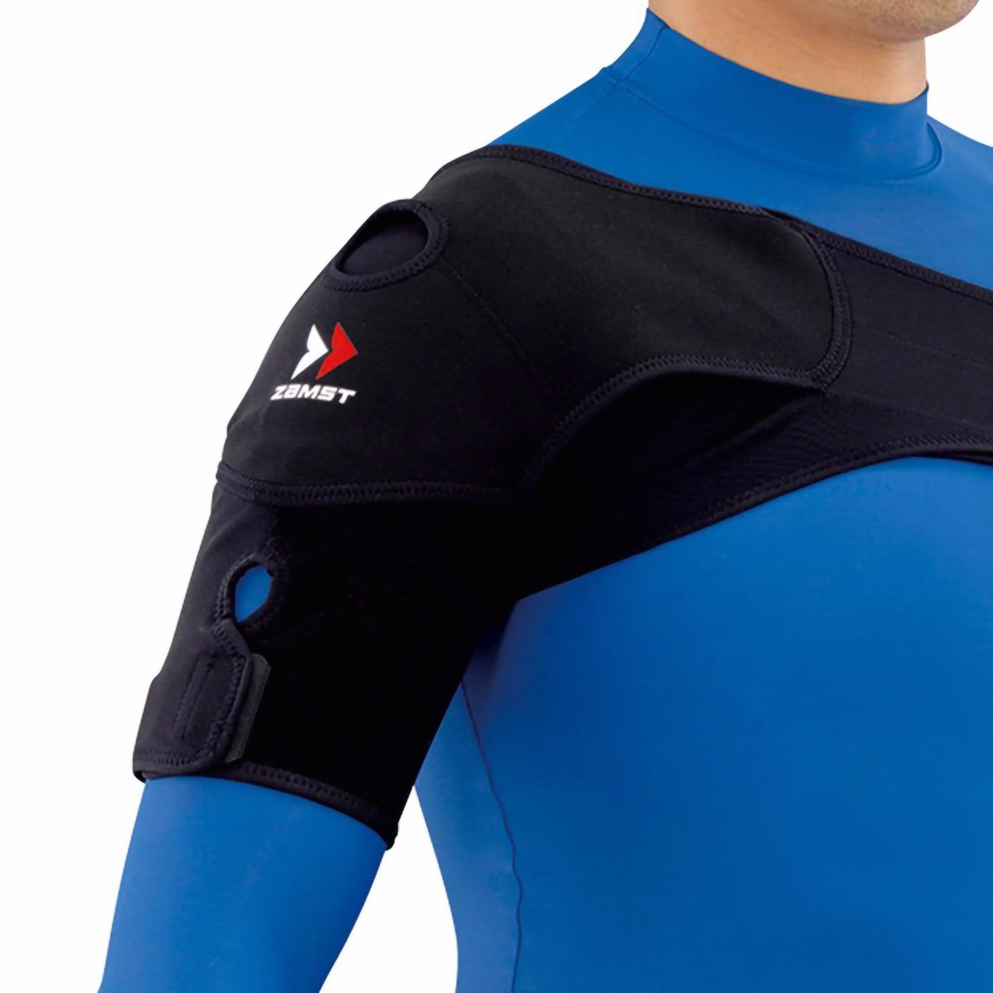 Zamst Shoulder Wrap - Compression Brace for Pain Relief, Dynamic Stabilisation for Shoulder Support, Sports Shoulder Braces For Rugby, Tennis, Golf, and Injuries - X-Large