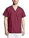 Cherokee Originals Unisex V-Neck Scrubs Shirt, Wine, Large