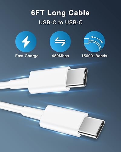 30W USB C Fast Charger for Google Pixel 9/9 Pro XL/8/8a/8 Pro/7/7a