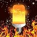 Flame Bulb, LIFU E26/ E27 LED Flame Effect Fire Light Bulbs for Decoration Lighting on Christmas Halloween Holiday Party
