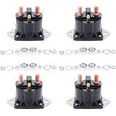 Pack of 4 12V Winch HD Solenoid Relay 72631 28396 | for Warn XD9000 XC9000i M6000 M8000 VR10000 9.5ti