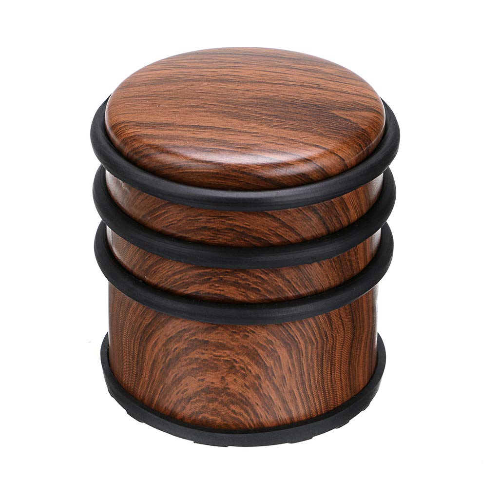 Photo 1 of Sumnacon Heavy Duty Floor Door Stopper No Drill, Durability Stainless Steel Door Stops With Anti-skid Rubber- Contemporary Decorative Safety Door Wedge for Home Office Commercial Industrial, WoodGrain
