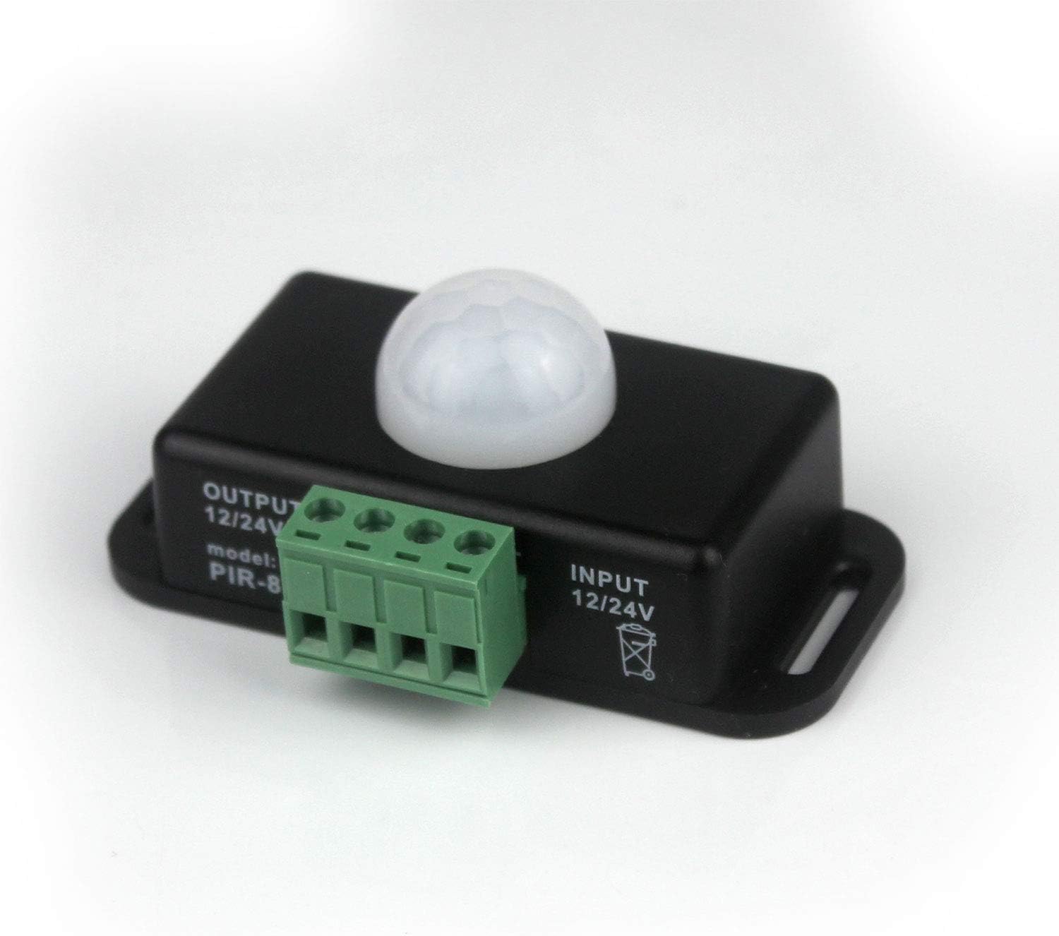 Taikuwu Automatic DC12V 24V PIR Motion Detector LED Dimmer Switch for Flexible LED Strips Light 5-8M, 60° view, 1-10min delay - Image 3