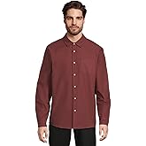 Volcom Men's Long Sleeve Woven Button-up Shirt, Casual Or Dress Shirt for Work & Everyday Wear