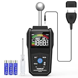 Moisture Meter - TEMIRUP Pin & Pinless Wood
