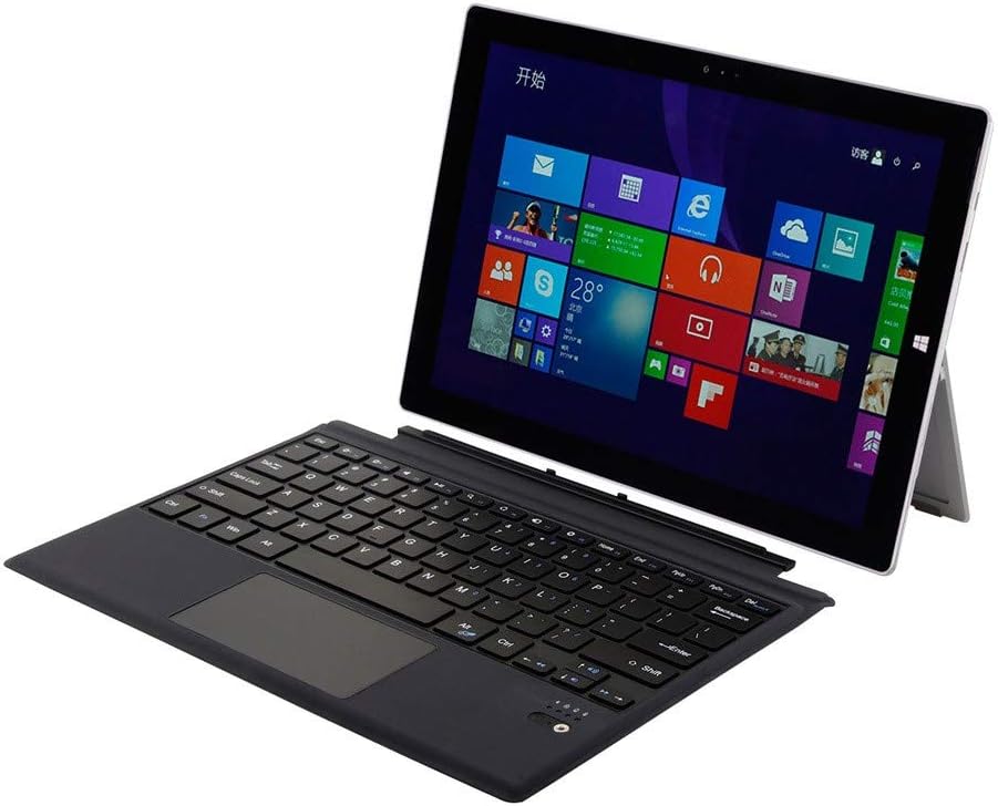 For Microsoft Surface Pro 6 2018 / Pro 5 2017 / Pro 4 Wireless Bluetooth Keyboard - SamMoSon Microsoft Surface Pro 6 2018 / Pro 5 2017 / Pro 4 Ultrathin Bluetooth Keyboard