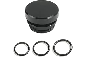 SUJADE YAKEFLY Universal Cigarette Lighter Plug Cover,Aluminum Cigarette Lighter Socket Cover Cap,Dustproof Car Cigarette Lighter Plug Parts,Waterproof Dustproof Plug,Aluminum Plugs Car Decoration (Black)