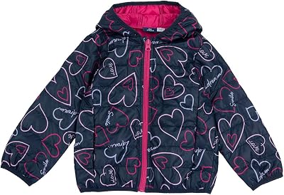 , Giubbotto Bambina, Caldo e Morbido Giubbino, Designed in Italy, Abbigliamento Bambina