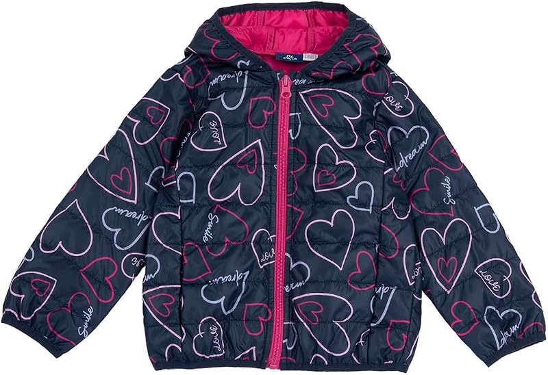 , Blouson Fille, Blouson Chaud et Doux, Designed in Italy, Vêtements Fille