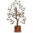 Pyrite Crystal Tree for Wealth - Certified Original Money Stone Tree - Real Pirate Stone for Abundance, Reiki Healing, Good Luck and Money Magnate