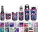 Koverz Neoprene 24-30 oz Water Bottle Insulator, Water Bottle Holder Cover Cooler Coolie for Stainless and Plastic Bottles - Tropics