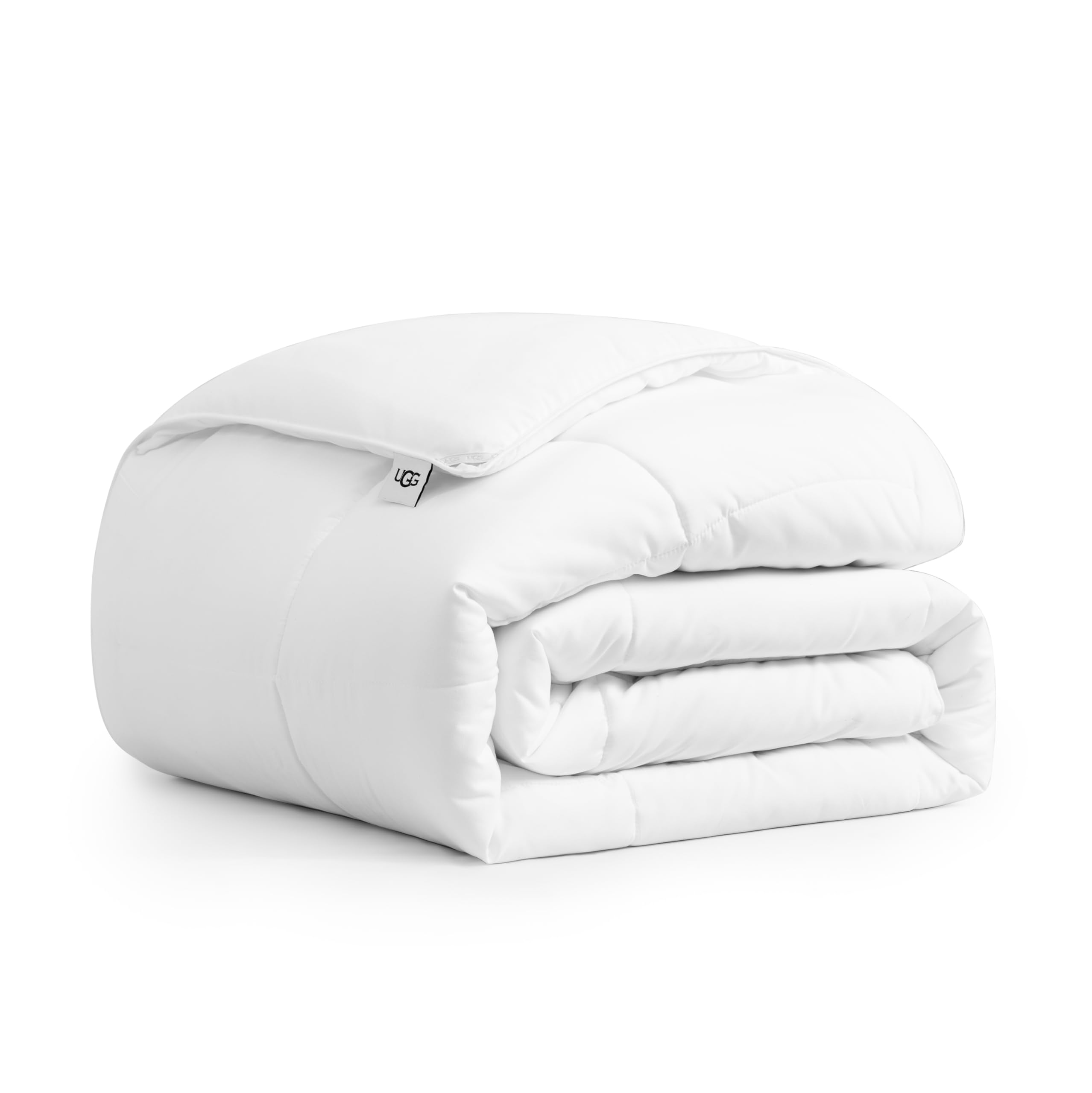 Photo 1 of UGG Danielle Full/Queen Comforter Duvet Insert Cooling Lightweight Down Alternative Hypoallergenic Washable Quilted Fluffy Comforter Blanket with Corner Tabs for Duvet Cover, Full/Queen, Bright White