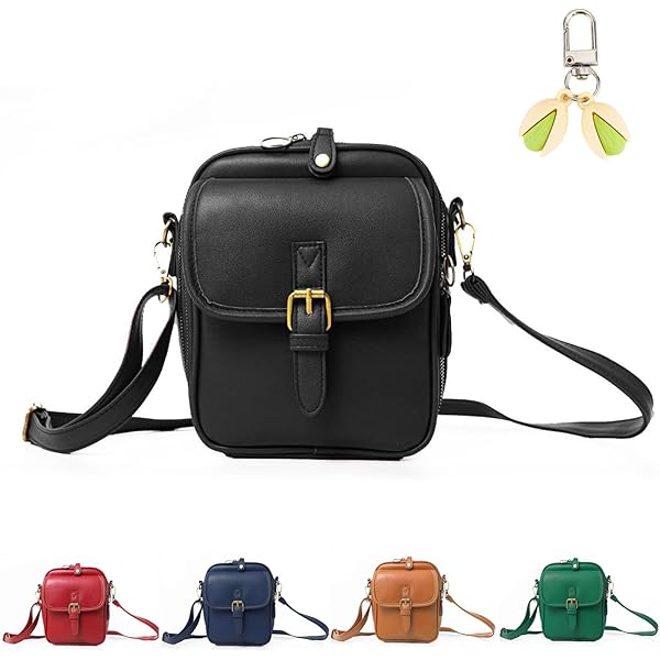 Sac Bandoulière Femme DIRRONA - Multipoches, Léger, Antivol, Imperméable - Idéal Ville Ou Voyage