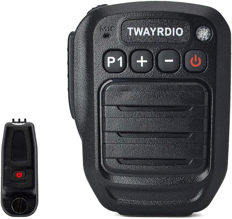 TWAYRDIO Two-Way Radio Portable Microphone Bluetooth Walkie Talkie Speaker MIC for Motorola XPR 6350 XPR 6550 XPR 7350 XPR 7550 Handheld Radio