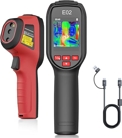HIKMICRO E02 Thermal Camera 240x240 IR SuperIR Visual Camera Laser -20C to 400C