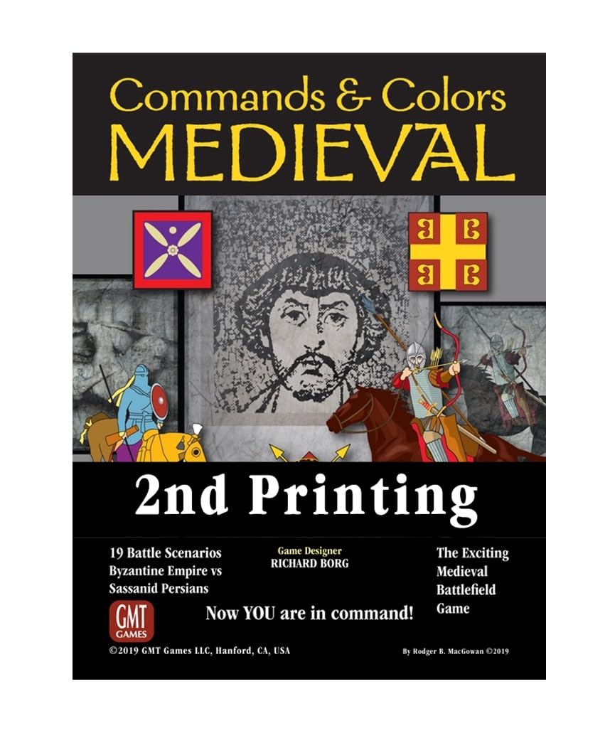 GMT Games GMT1901 Commands & Colours Medieval, Mixed Colours