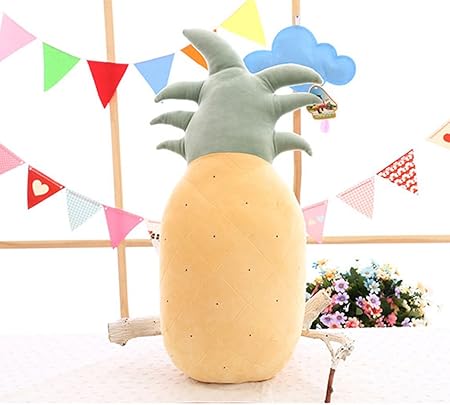 Amazon Milee お食べ物クッション 本物そっくり 野菜クッション イチゴ いちごにんじん なす 赤ピーマ 玉蜀黍 トウモロコシ ブロッコリー ギフト プレゼントに最適 おもしろグッズ 抱き枕 お誕生日 贈り物 パイナップル ぬいぐるみ おもちゃ