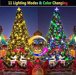 1000 LED Christmas Lights 403FT Color Changing