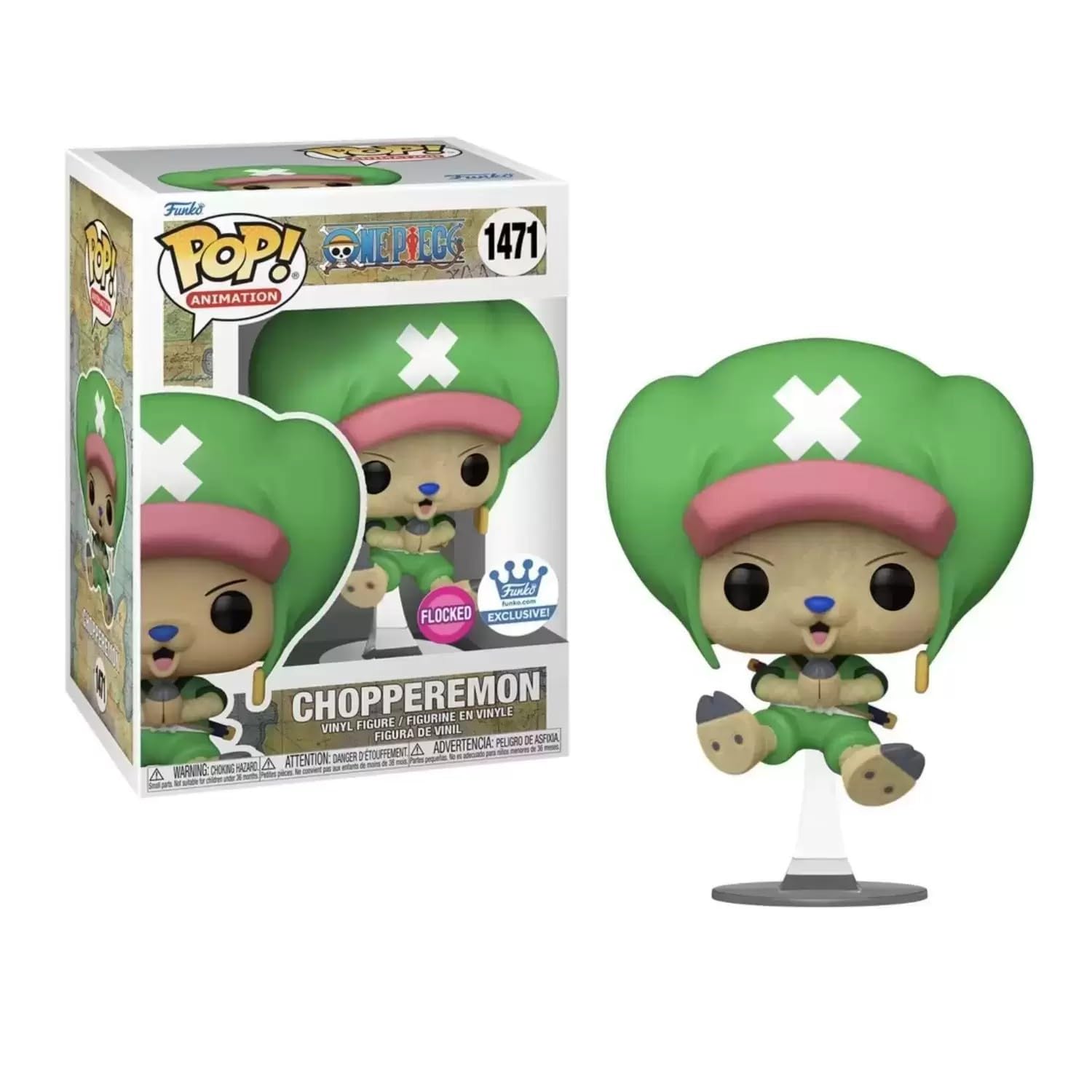 Funko Pop! Animation: One Piece - Chopperemon (Wano)(FL)(Exc) Collectable Vinyl Figure - Gift Idea - Official Merchandise - Toys for Kids & Adults - Model Figure for Collectors and Display