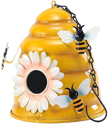 Amazon.com: HANTURE Beehive Bird Houses for Outside 6.5Inch Iron