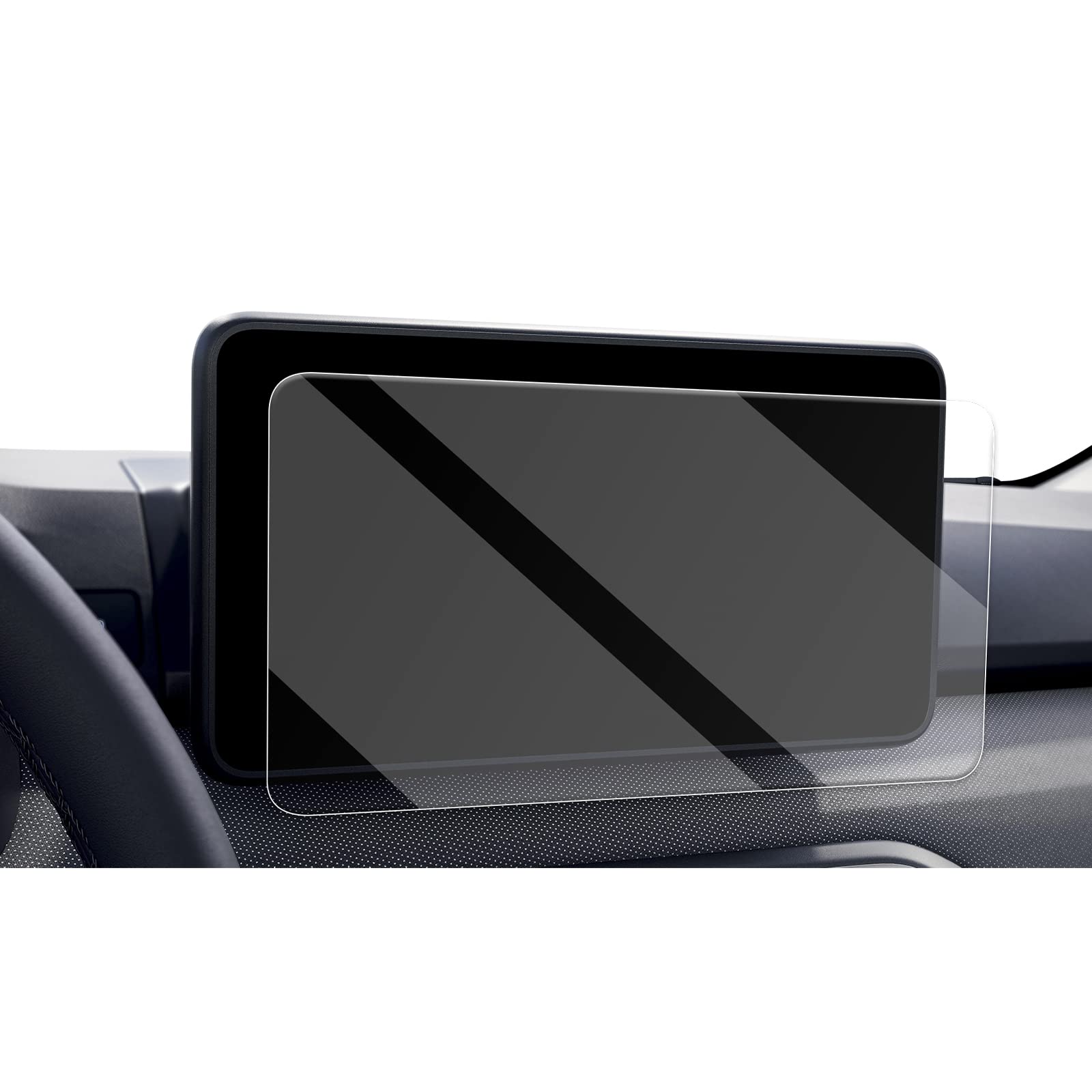 CDEFG Compatible with Dacia Sandero 3 / Stepway/Jogger Logan 3 2021-2025 Navigation Screen Protector, 9H Scratch-Resistant 8 Inch GPS Transparent Screen Protector Car Navigation Film Accessories