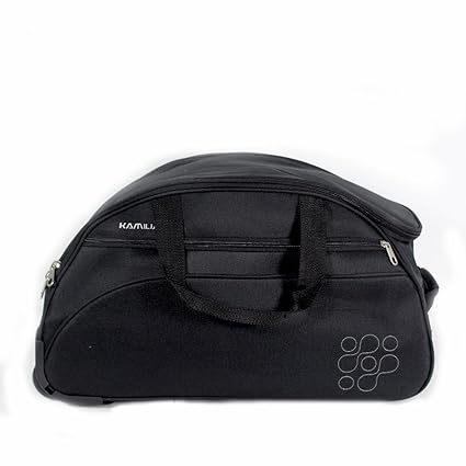 Kamiliant Kam Bongo Polyester 62 cms Black Travel Duffle (KAM Bongo 62CM WHD - Black)