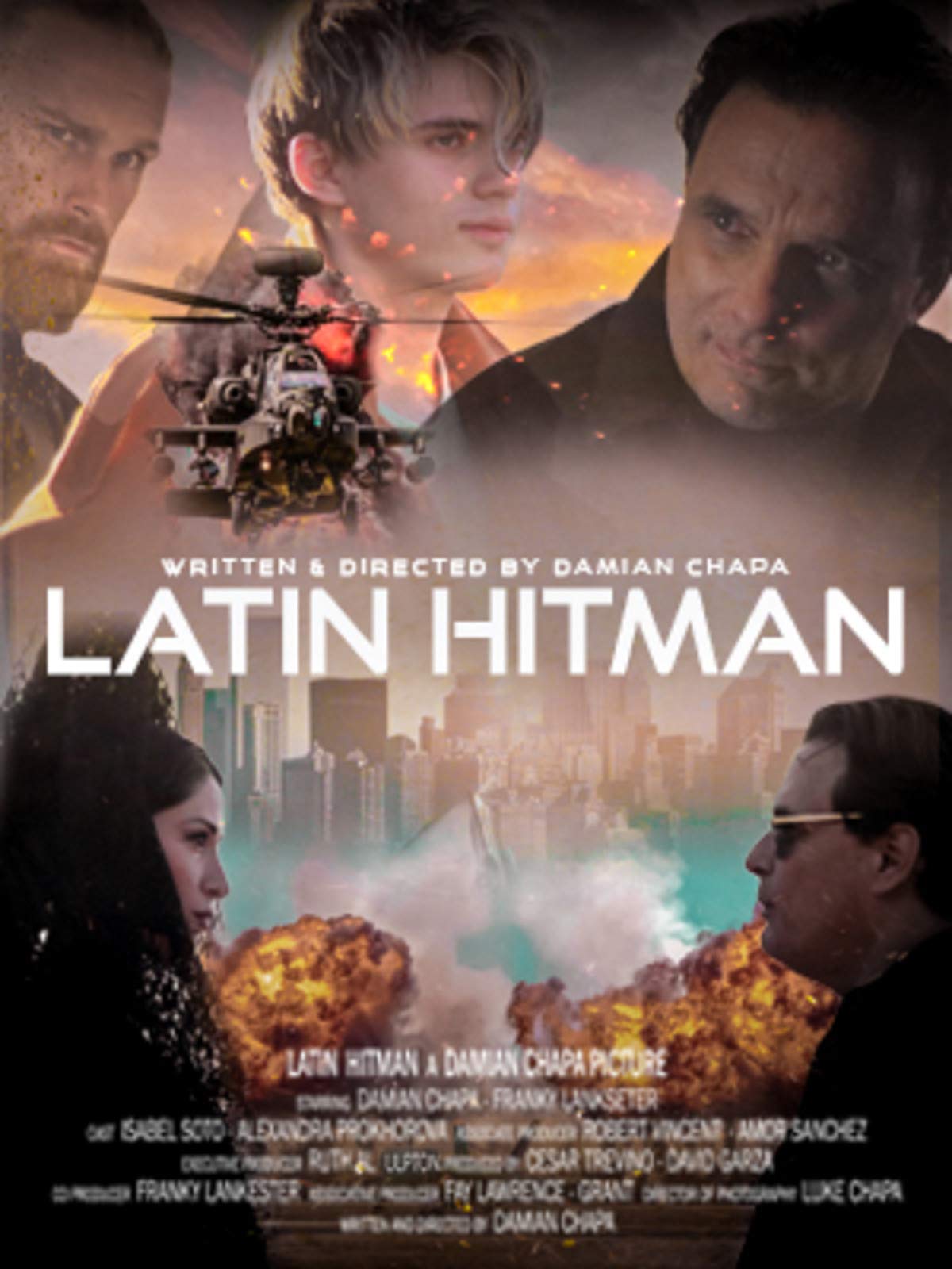 Amazon Com Latin Hitman Damian Chapa Franky Lankester Isabel Soto Patricia Aragon Seron