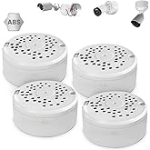 ABS Universal Bullet Security Camera Junction Box | Outdoor CCTV IP Cameras Mounting Bracket, Hide Cable Junction Base Boxes for Surveillance Cameras