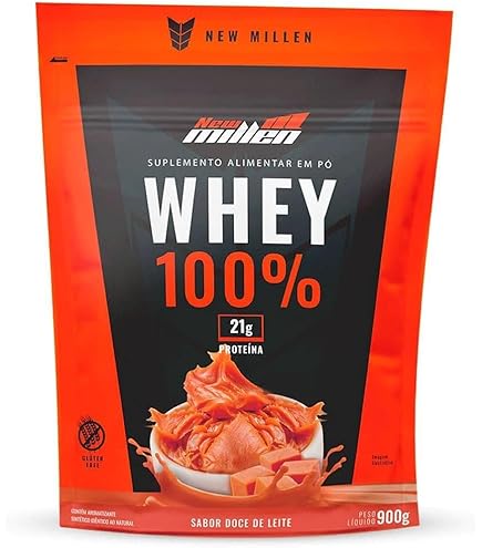 3 Whey Nitro2 - 900g Baunilha - New Millen, New Millen | Amazon.com.br