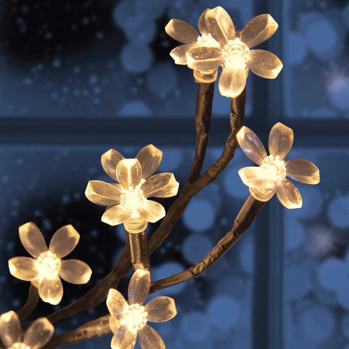 The Christmas Workshop 76460 45cm Blossom Tree / 48 Warm White LEDs/Mains Operated/Steady On, 45 cm - Image 3