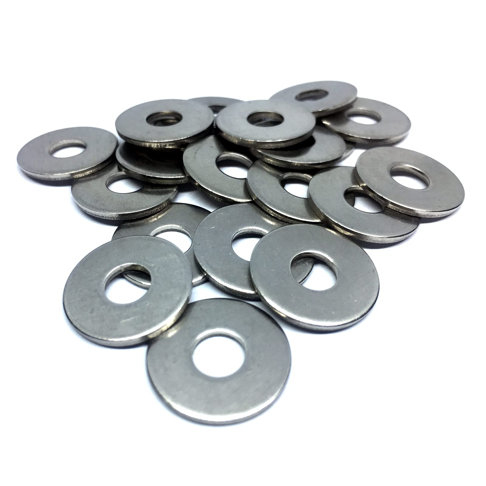 M6 Large Flat Washer DIN9021 Form G, A4 (316) Stainless Steel (Pack of 20)