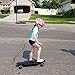 RIMABLE Kids Mini Longboard Skateboard Black