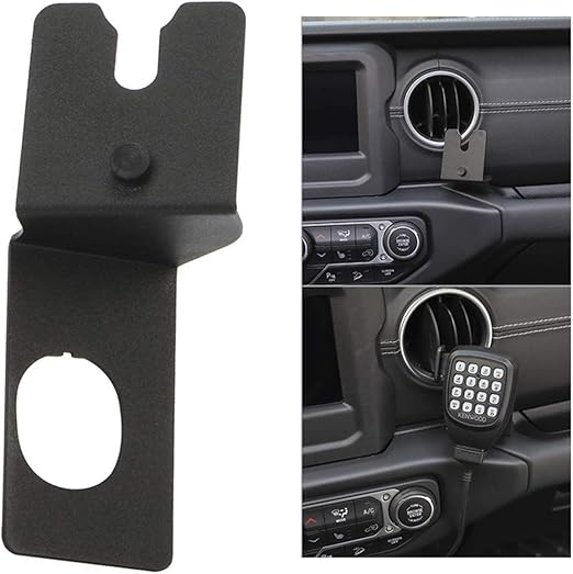 CB Raido Mic Mount Passenger Grab Bar Holder/Microphone