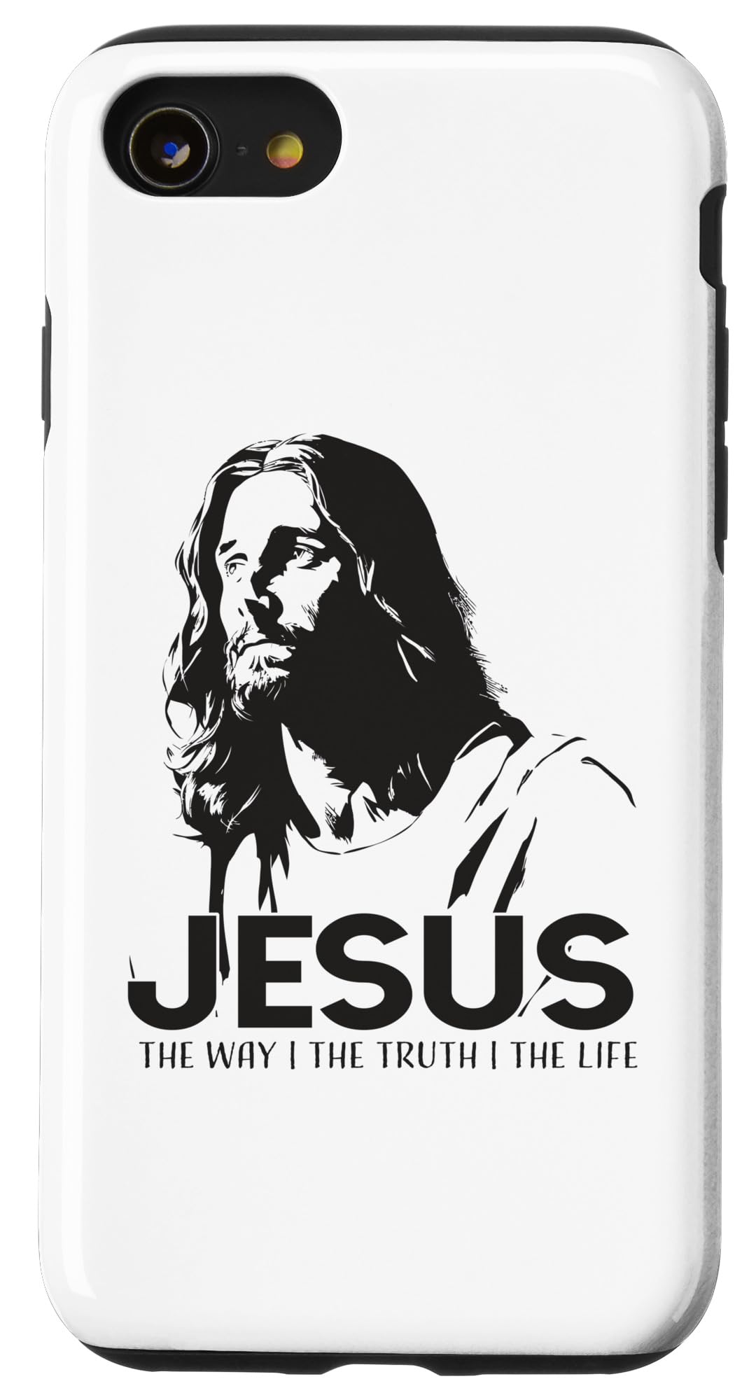iPhone SE (2020) / 7 / 8 Jesus The Way The Truth The Life Faithful Design Case
