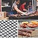 Non-Stick BBQ Grill Mats Set of 3, Reusable Barbecue Grill Mesh Mat, Heavy Duty 17