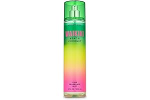 BATH & BODY WORKS Bath and Body Works WAIKIKI - BEACH COCONUT Fine Fragrance Mist 8 Fluid Ounce (2019 Edition)