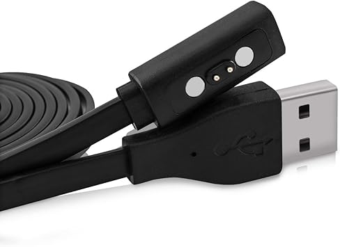 kwmobile Cable de Carga para Pebble 2 / Time/Steel/Round ...