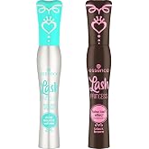 essence Lash Princess False Lash Effect Brown &amp; Primer Mascara Duo Bundle | Brown Mascara, Volume &amp; Curl, Clump-Free False Lash Effect, Eyelash Primer for Extra Length, Vegan &amp; Cruelty Free, Pack of 2