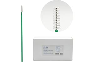 Kashi Scientific Cytology Brush Swabs, Sterile, Individually Wrapped Brush Swabs for Lab and Cosmetic Use [Box of 100]