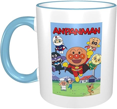 Amazon Co Jp それいけ アンパンマン カップ 柄付き 食器 陶磁器 雑貨 グッズ 個性 贈り物 ギフト オフィスマグカップ コーヒーカップ 電子レンジ対応可 おしゃれ 大きめ 人気 アニメ キャラクター グッズ 雑貨 大容量 ３３０ml ホーム キッチン