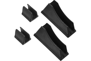 KALLORY Anti-tip Office Chair Foot Pads Set of 4 Non-Slip Stabilizer for Hardwood Floors Protective Chair