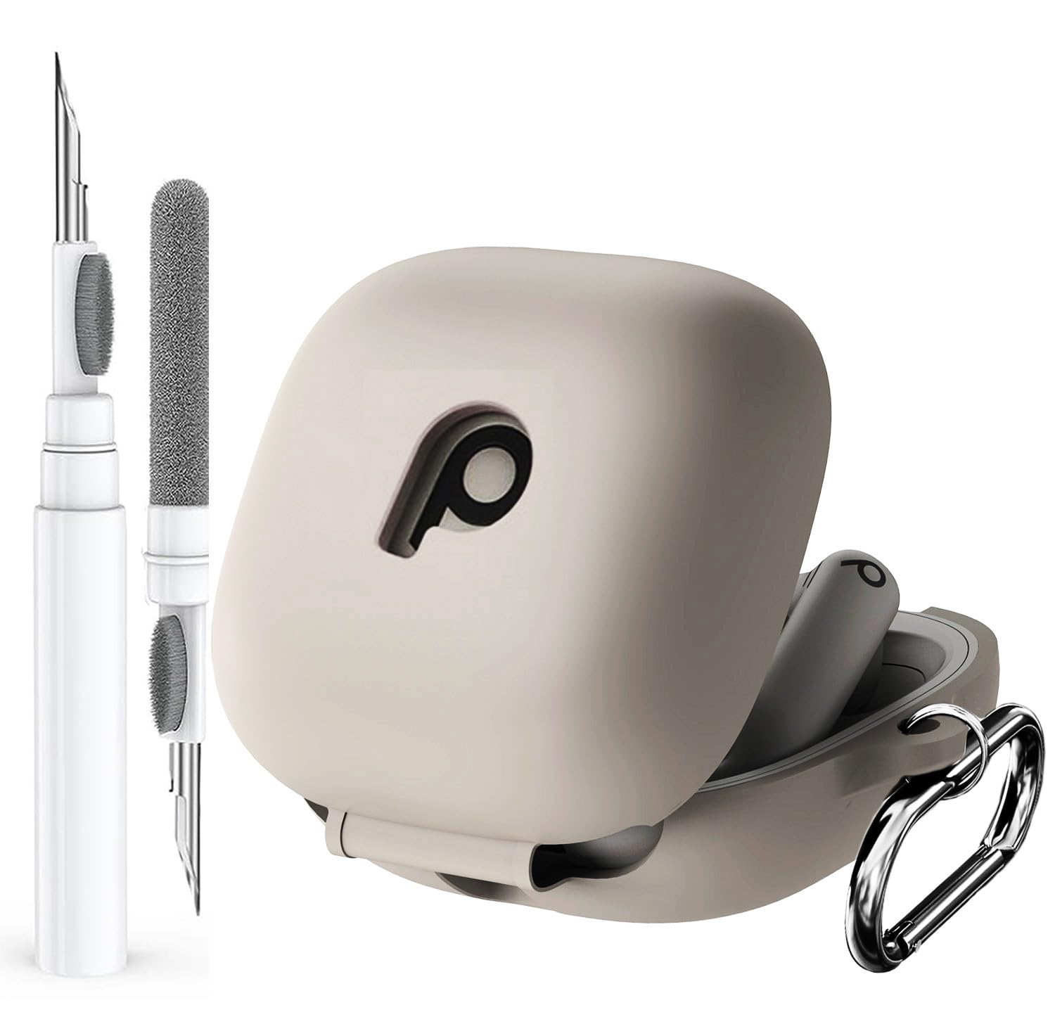 Photo 1 of Olytop for Beats Powerbeats Pro 2 Case with Cleaner kit 2025, Soft Silicone Case for New Powerbeat Pro2 Cover Protective Skin with Keychain, Cleaning Pen for Beat PowerBeat Earbuds,Quick Sand