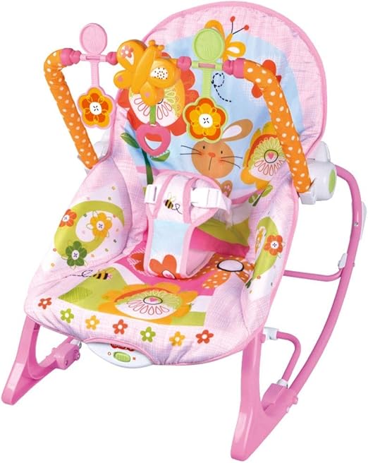 Silla para bebé mecedoras Infantiles reclinables Vibración calmante