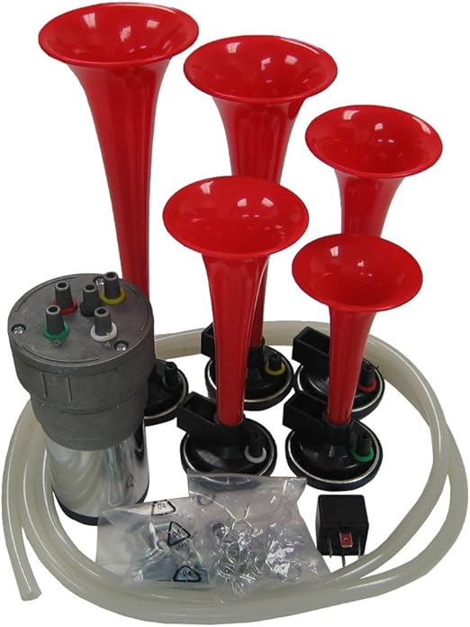 Dixie Air Horn Dixieland Premium Full 12 Note Version 12 Volt, Air