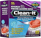 D.O.C. Denture Wipes 40 Each (Pack of 12)