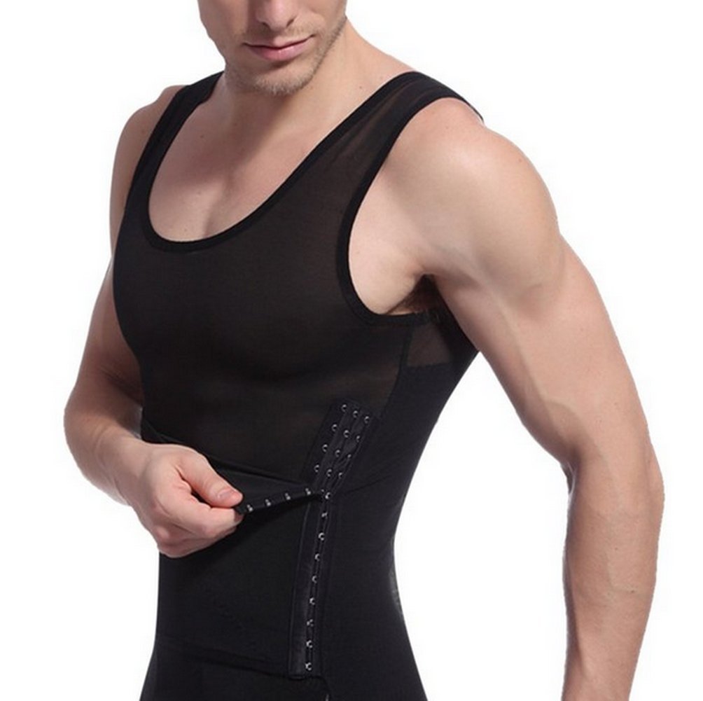 Showbellia Men Shapewear Tummy Stomach Control Girdle Vest Waist