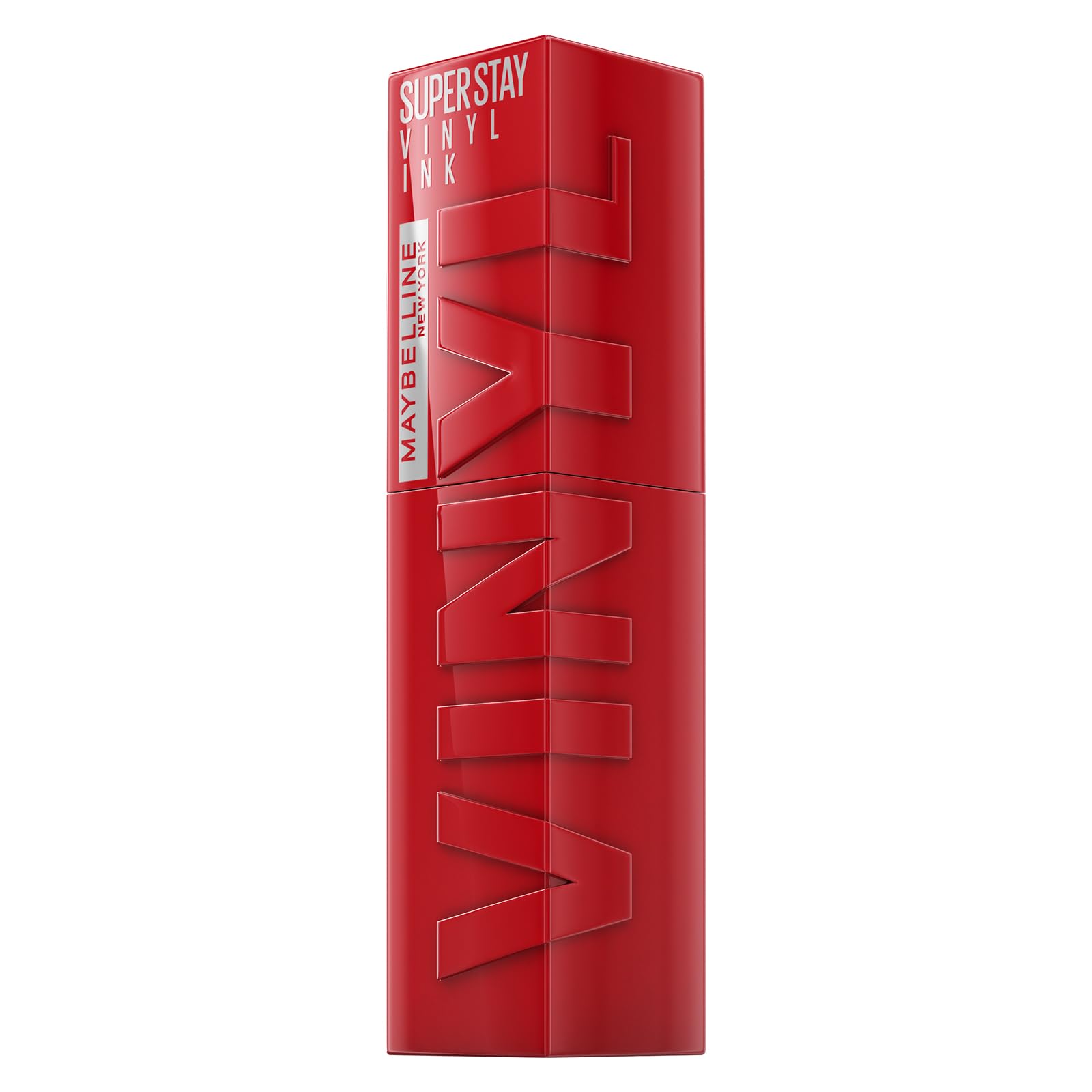 Maybelline New York Super Stay Vinyl Ink Liquid Lip Colour, 16HR Long-Lasting, Ultra-Pigmented, Smudge & Transfer-Proof, High Shine Finish, Vegan Formula for Comfortable Wear, Shade: 50 Wicked